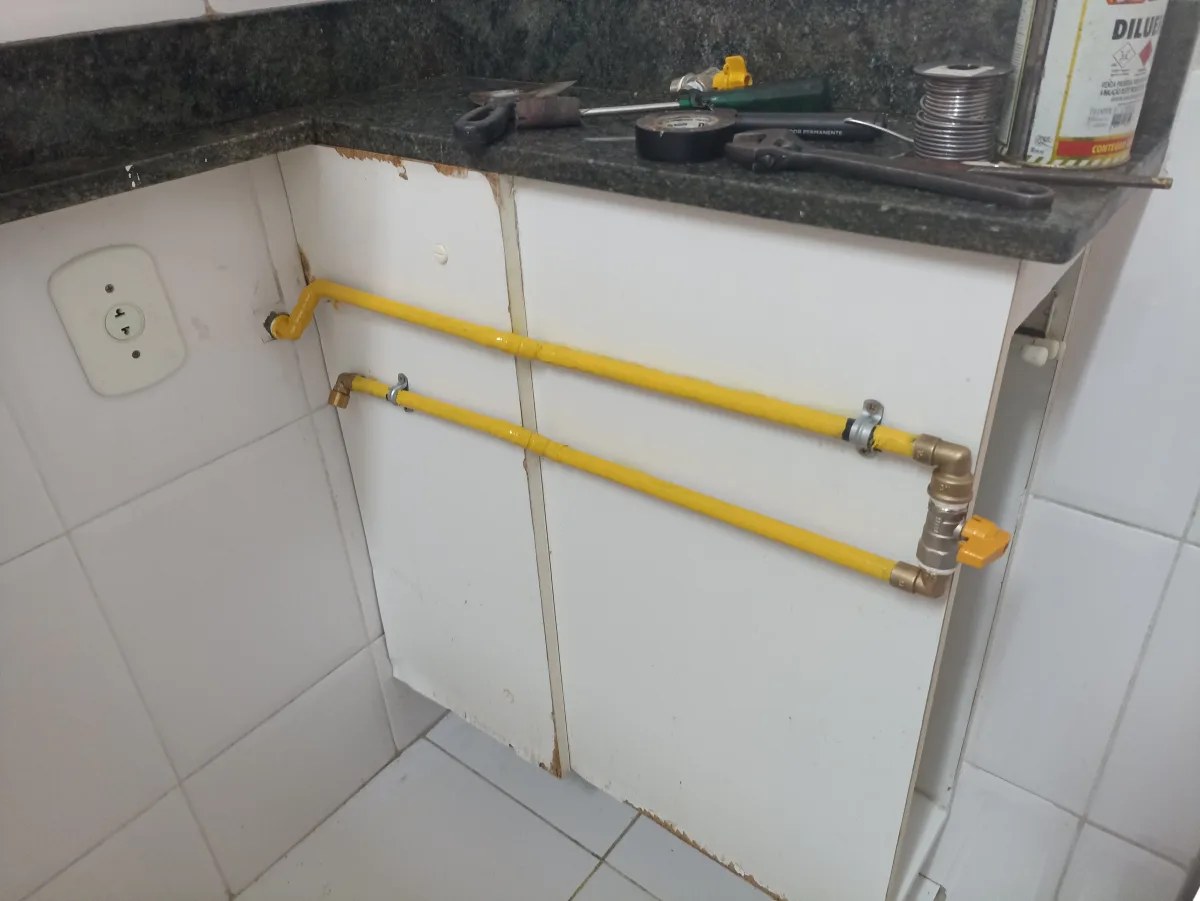 Remanejamento de Ponto de Gás